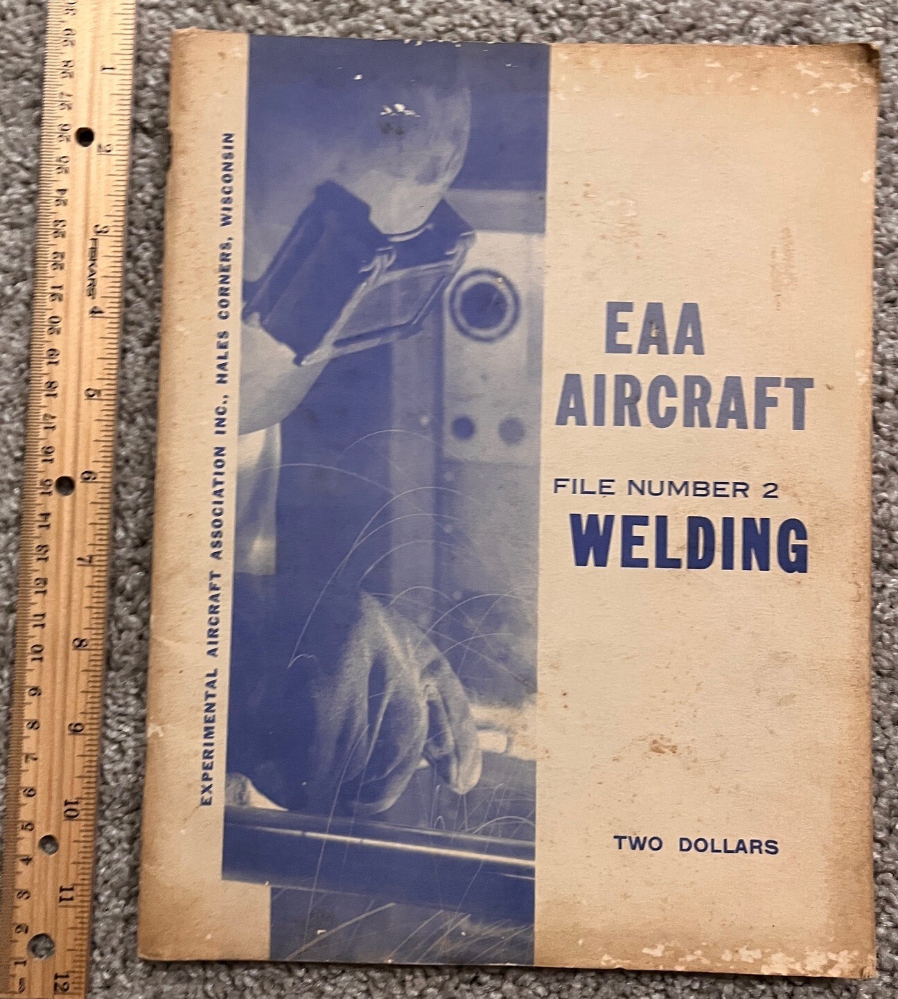 Vintage EAA Aircraft File Number 2 Welding Manual / Book c. 1960