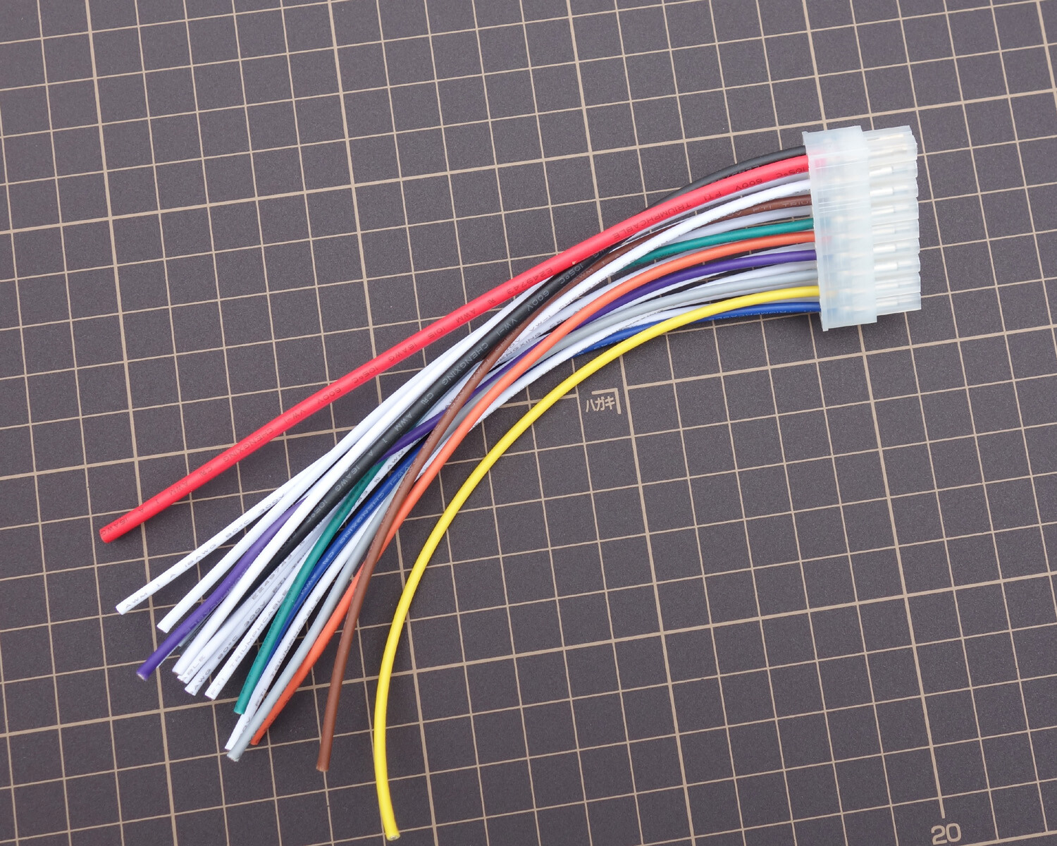18-Pin Relay Input Harness For Federal Signal Smart Siren Platinum SSP3000 assy.