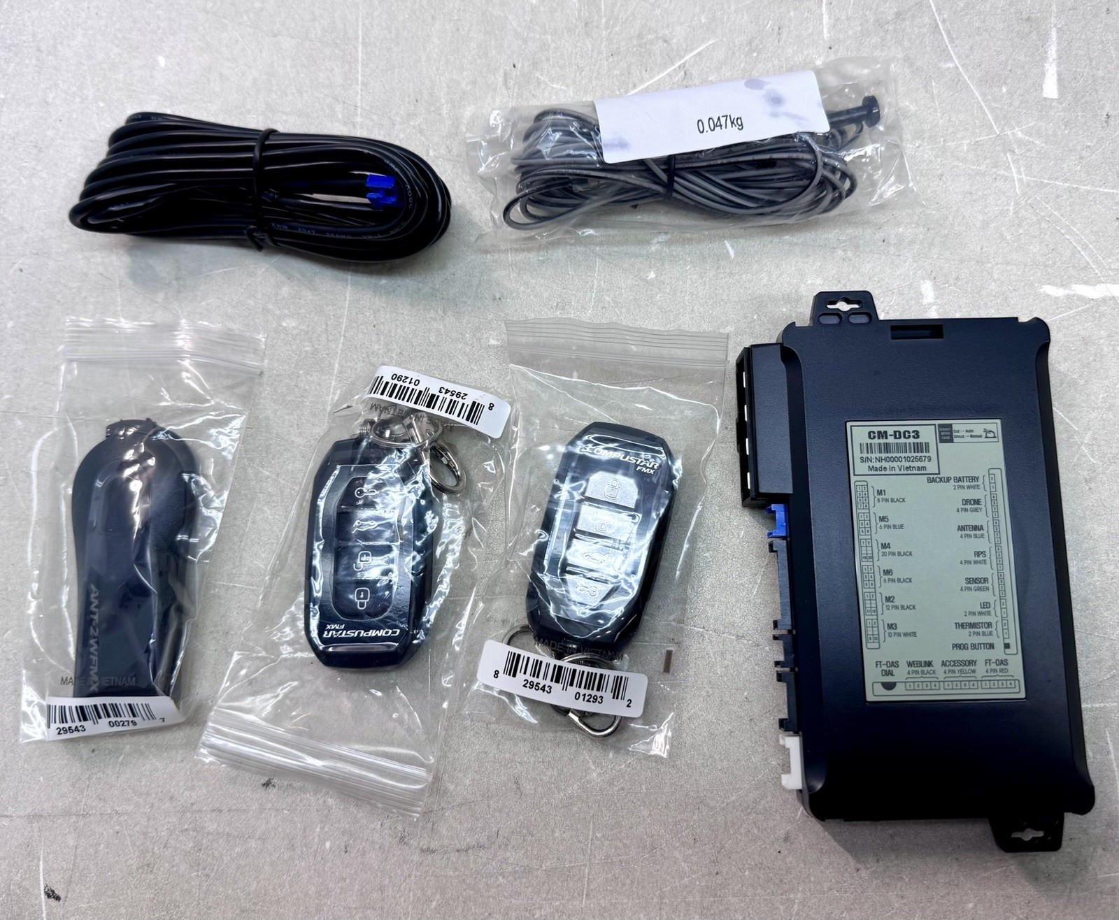 Compustar 4905S-Kit 2-Way DC3 Remote Start System