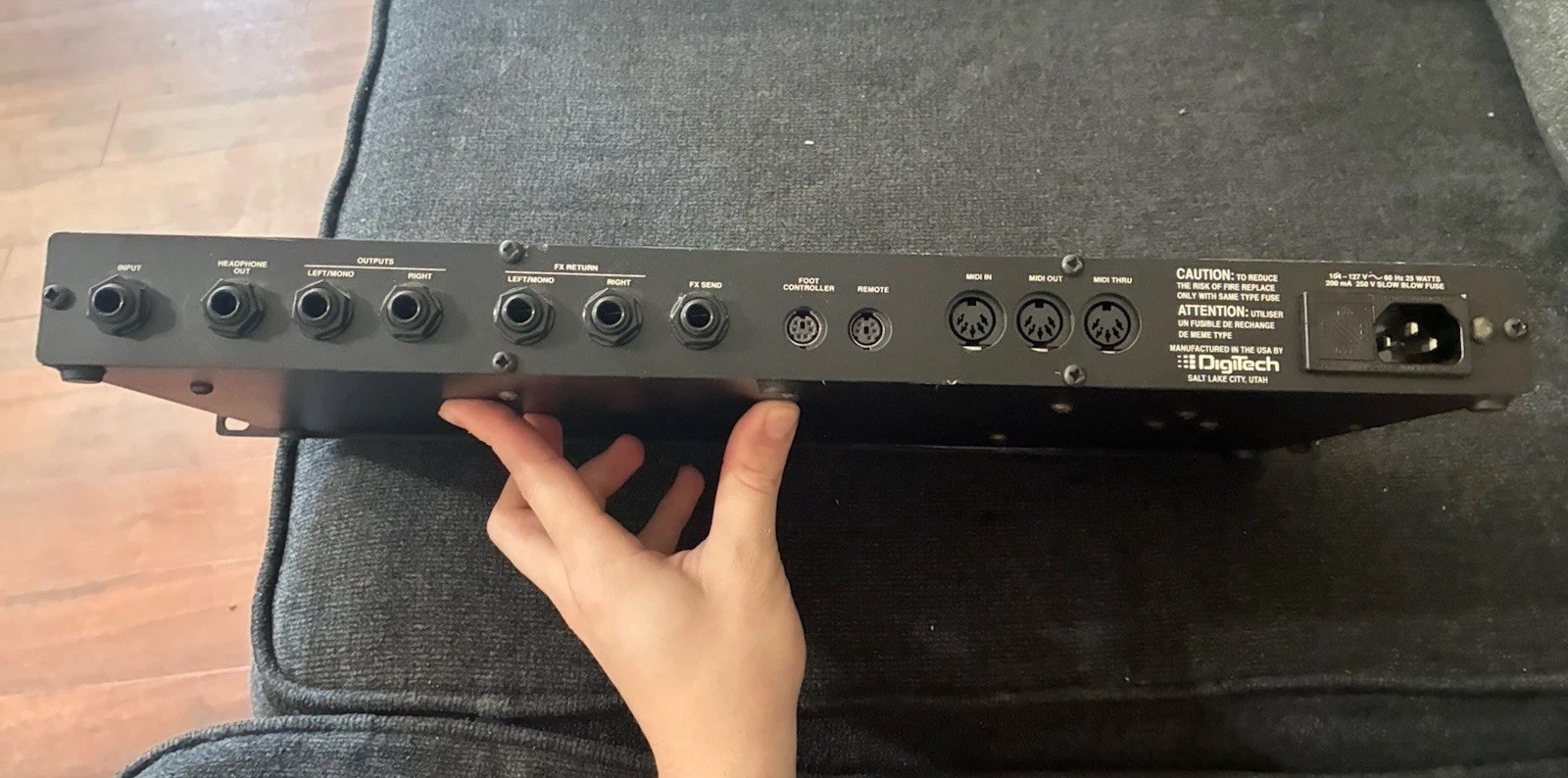 Vintage Digitech GSP21 PRO (no cables included) READ