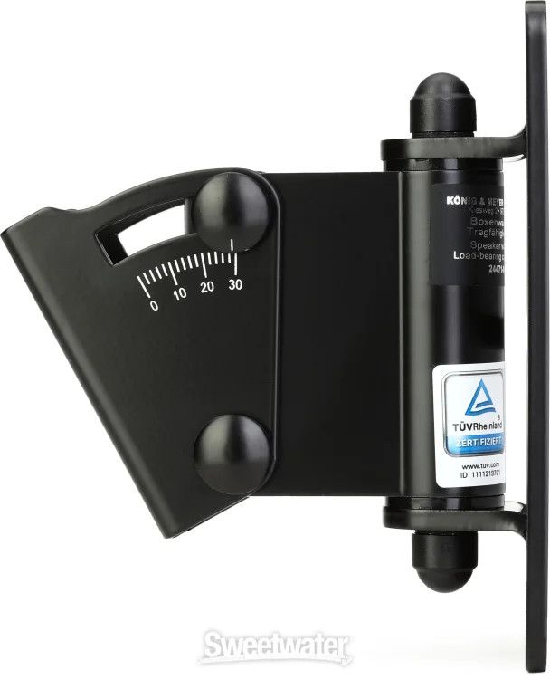 K&M 24471 Speaker Wall Mount - Black