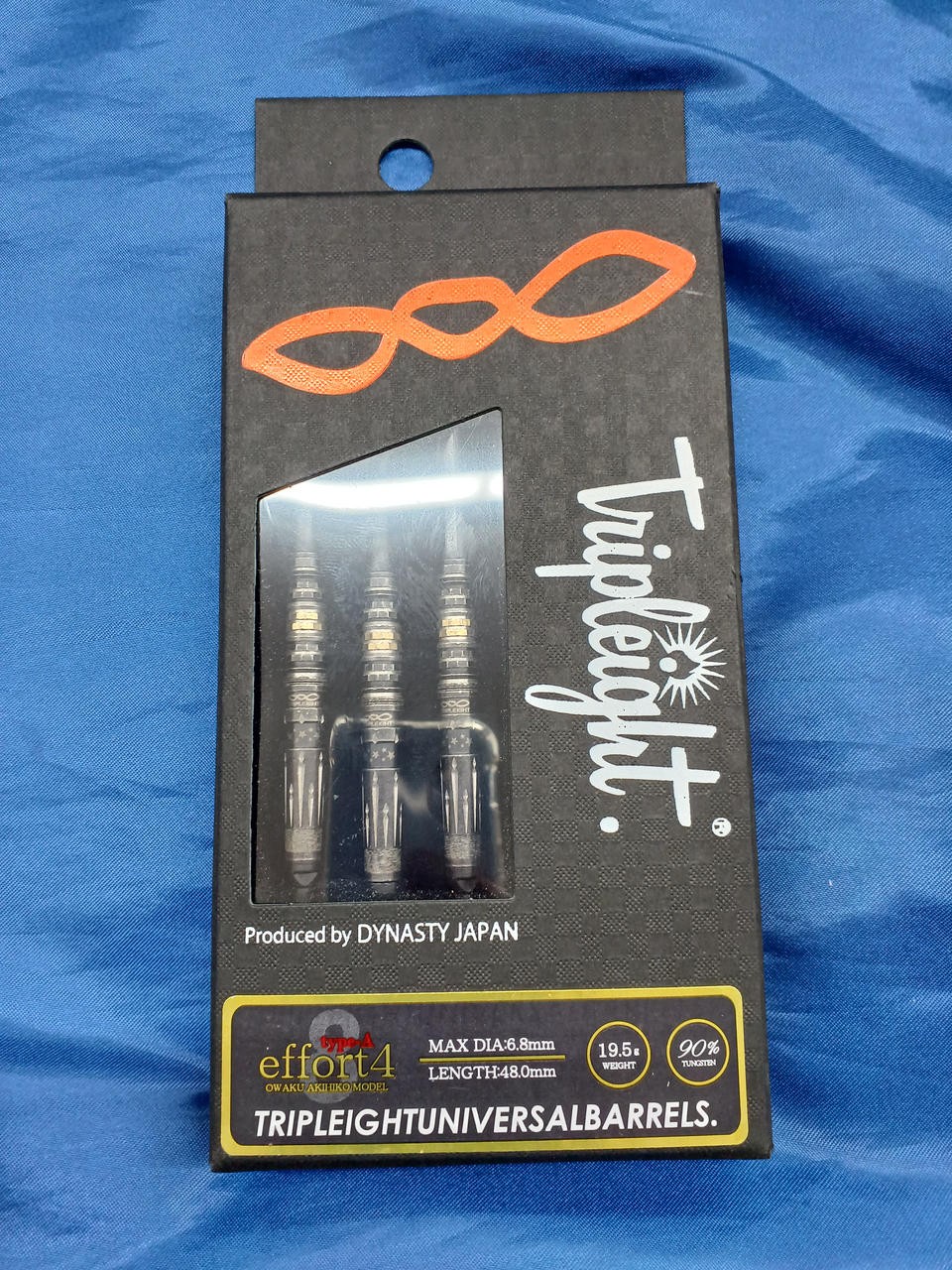 DYNASTY TRIPLEIGHT Effort4 Type-A Akihiko Oowaku 2BA 19.5g Soft Tip Darts