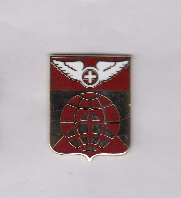 US Army 205th Transportation Battalion crest DUI badge G-23