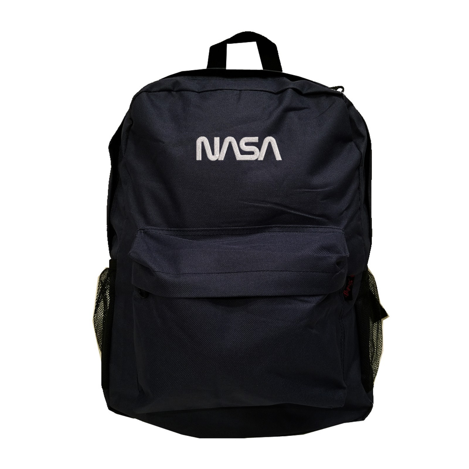 Text NASA embroidered backpack, school bag backpack