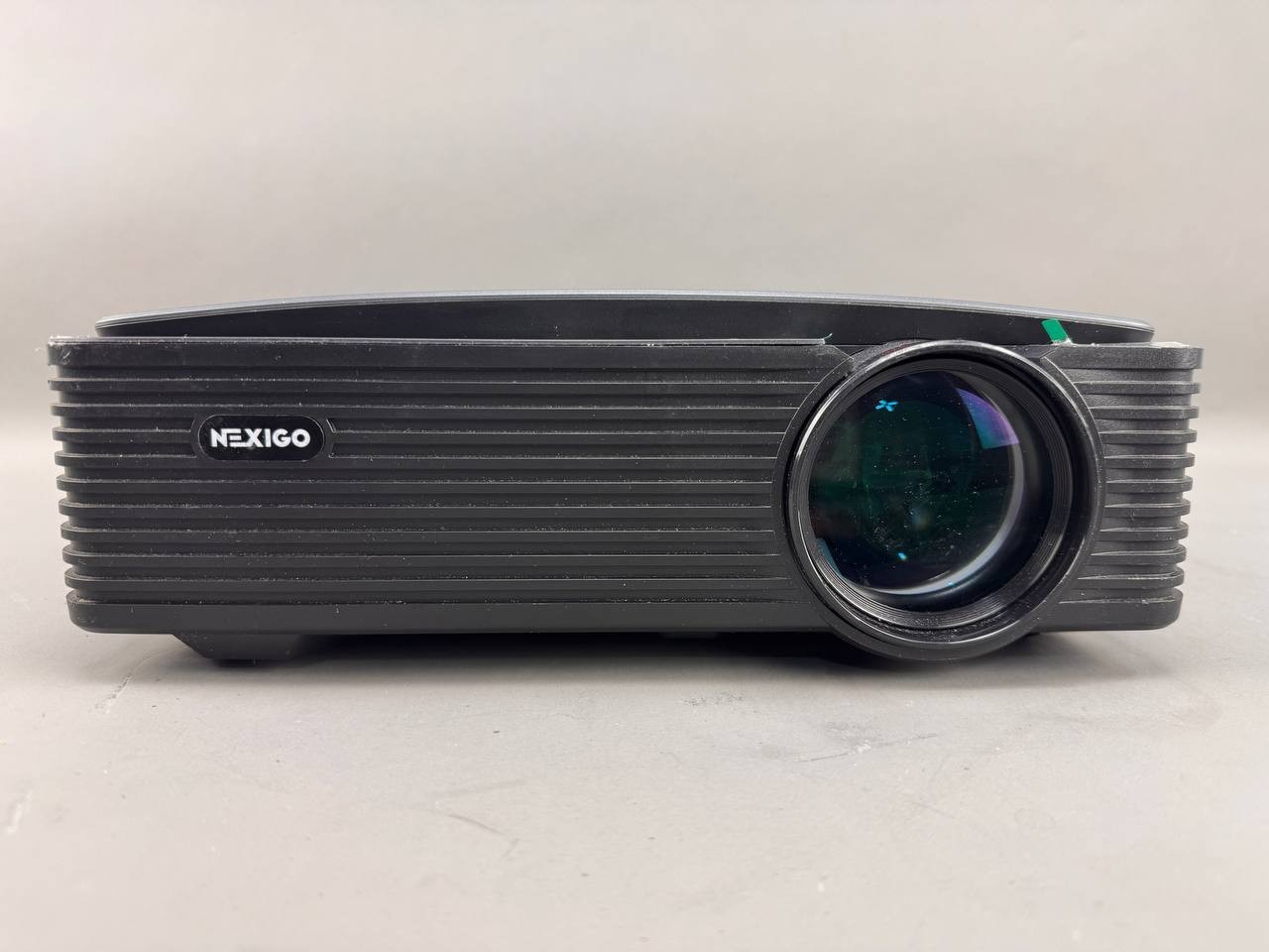 Portable NexiGo PJ20 Outdoor Movie Projector w/ Wi-Fi Bluetooth