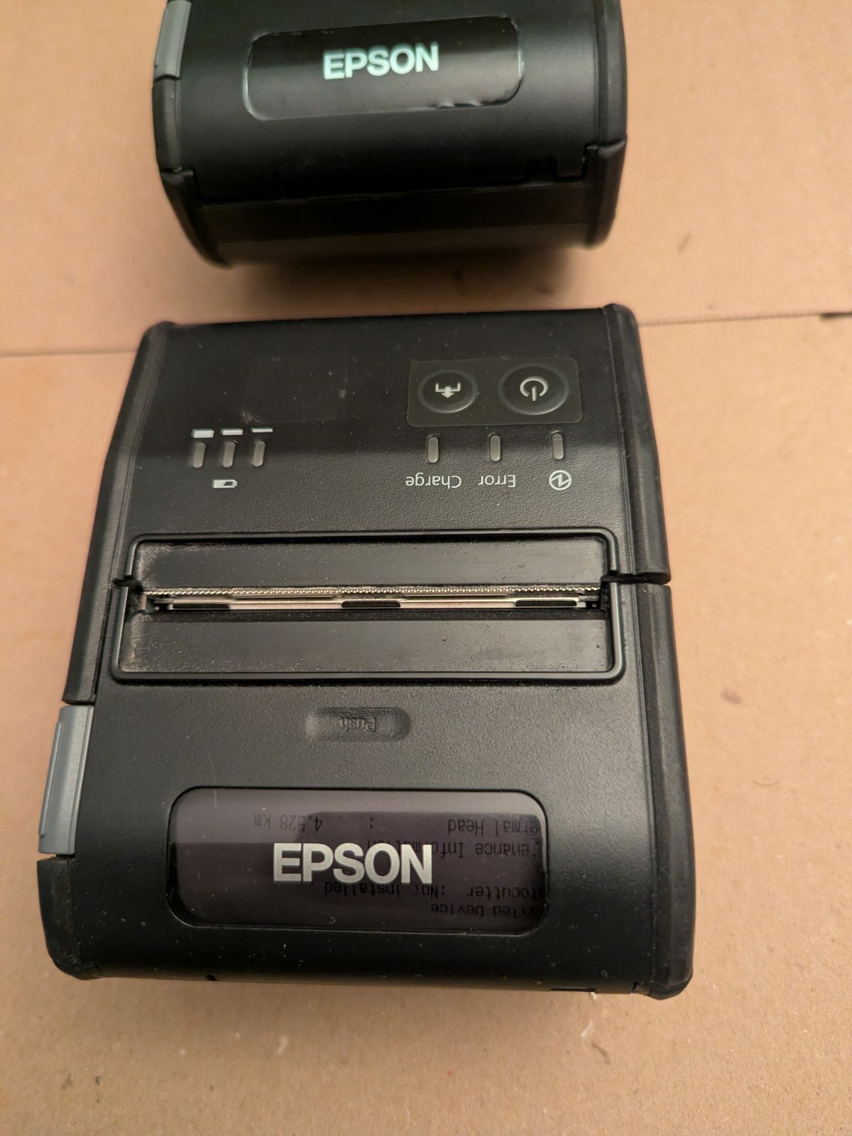 Epson TM-P80 M316B Bluetooth Thermal Receipt Printer Tested Working