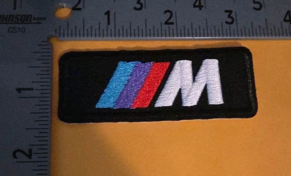 Luxury Car Brand BMW Embroidered Iron/Sew On Patch