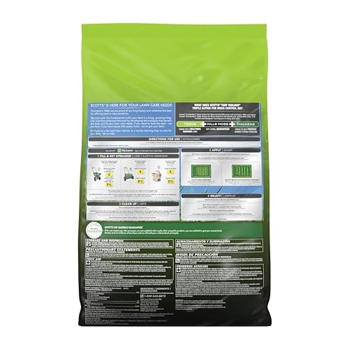 Triple Action Mos Killer set Turf Builder Lawn care accessory New
