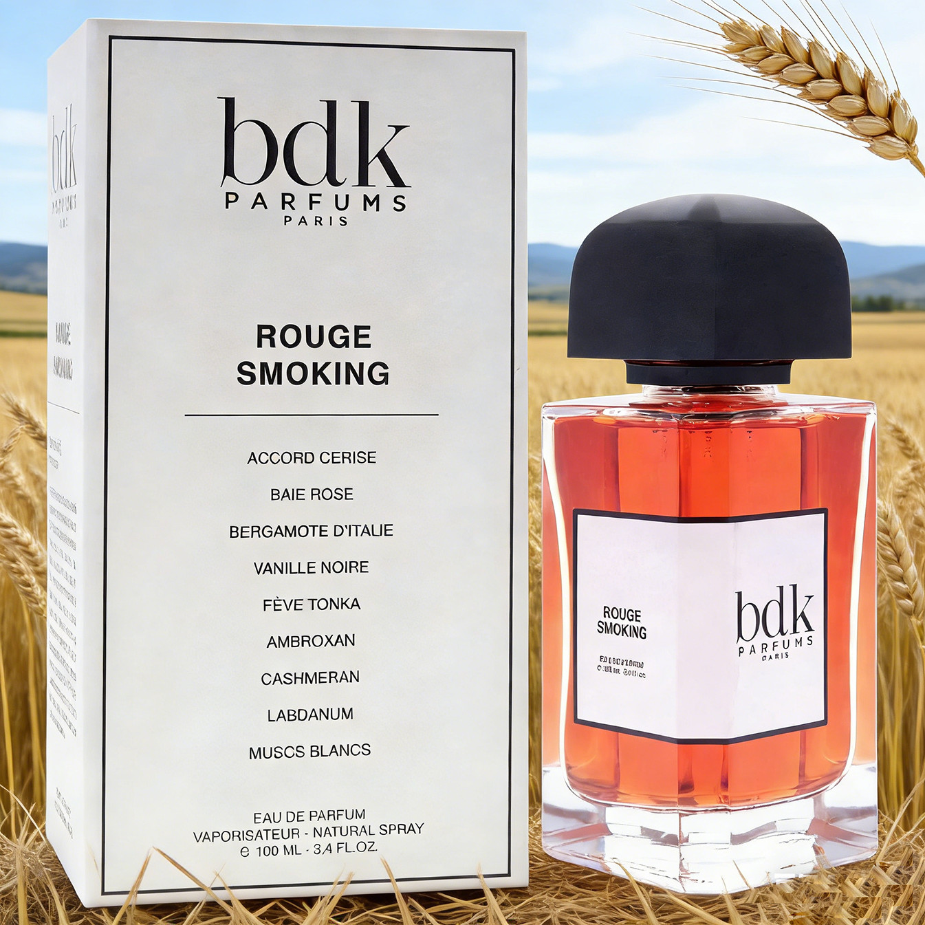 BDK Parfums Rouge Smoking 3.4 fl oz Unisex 100 ML Eau de Parfum New In Box RARE!