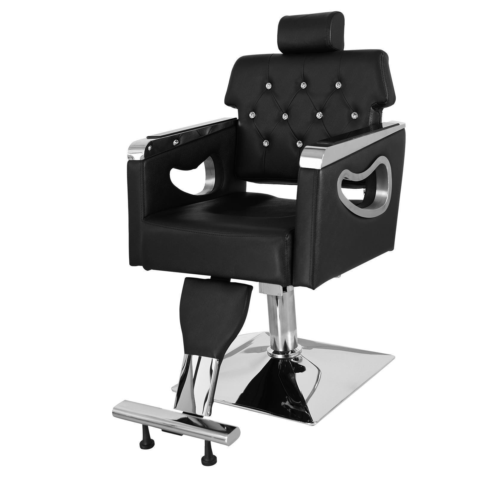 All Purpose Reclining Barber Chair Hydraulic Heavy Duty Swivel Styling Chair
