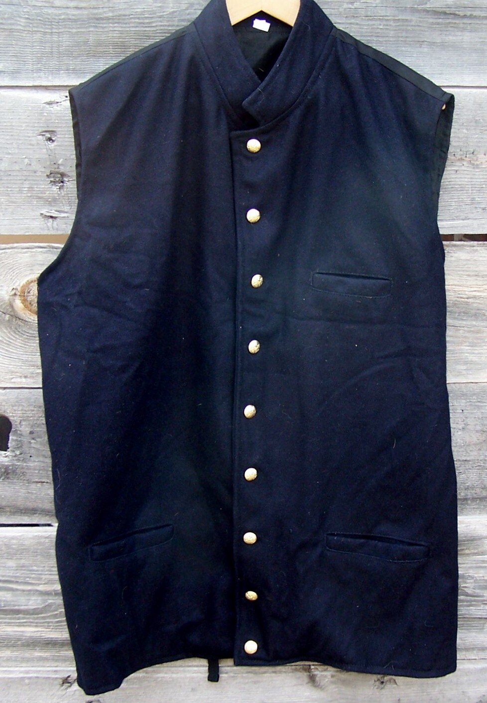 Union Federal Navy Blue Vest, Civil War 50
