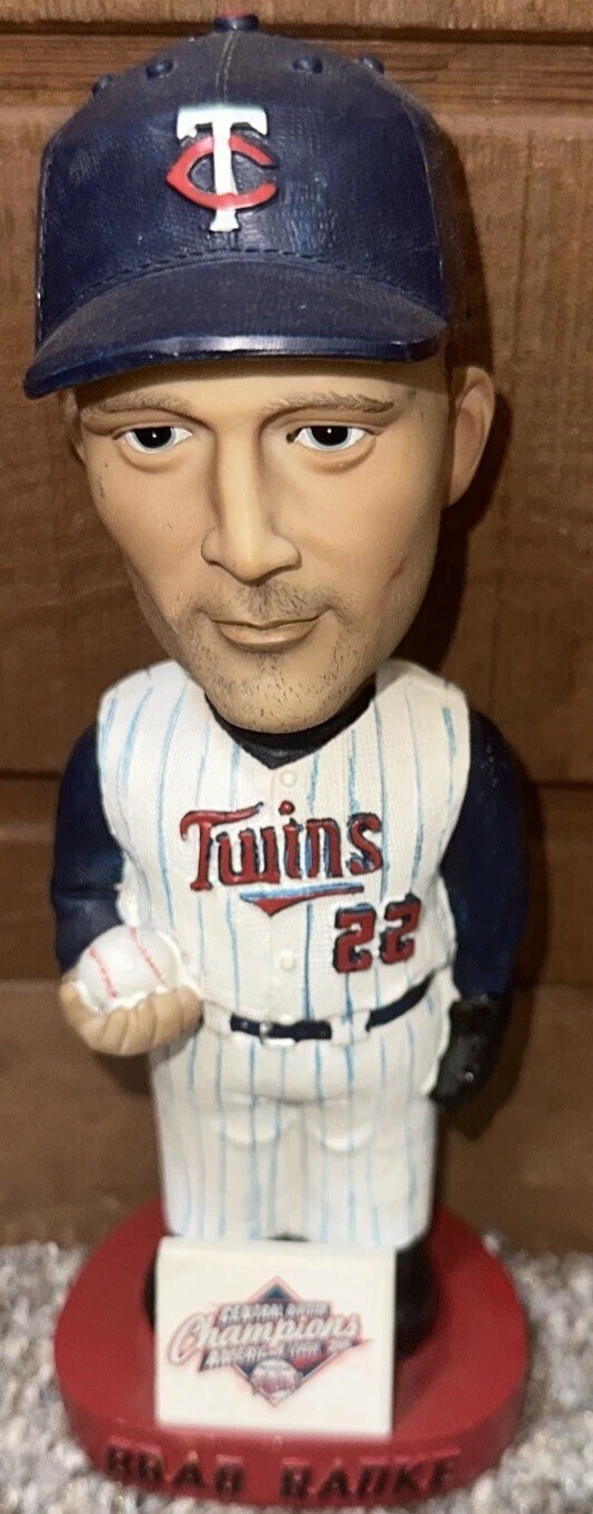 2006 Brad Radke Bobblehead Minnesota Twins Season Ticket Holder Red Base