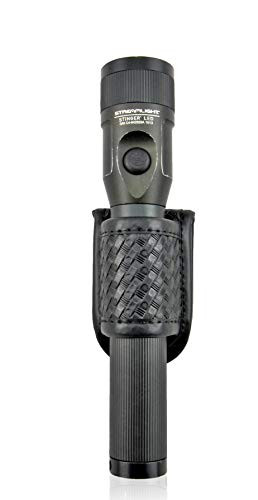 Flashlight Holder -Duty Belt Basketweave Flashlight