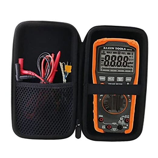 Klein Tools MM420/MM325/MM720/MM700/ET600/MM450 Digital Hard Carrying Case