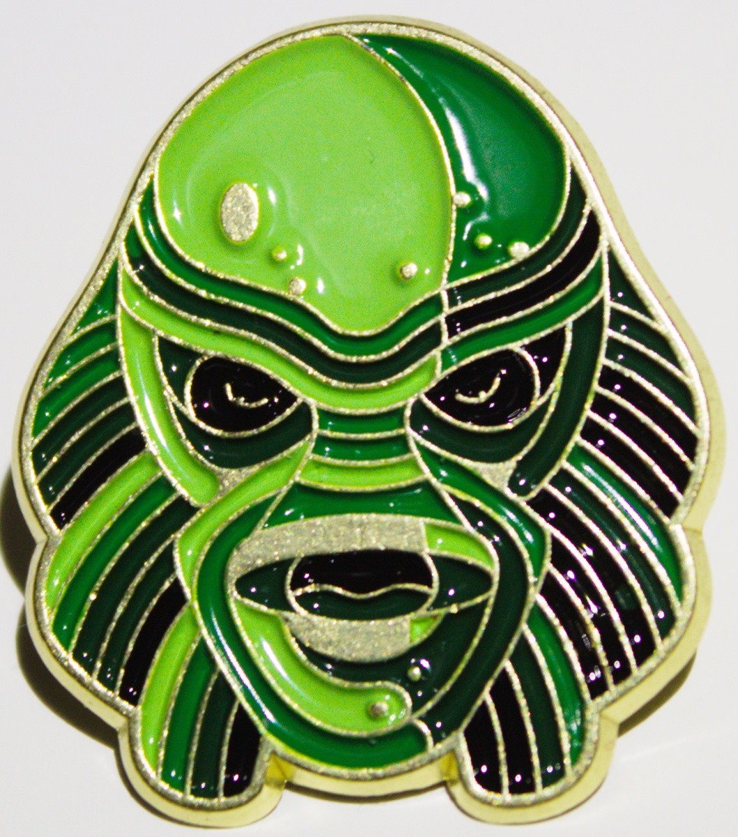 Universal Monsters Creature From the Black Lagoon Metal Enamel Pin UNUSED NEW