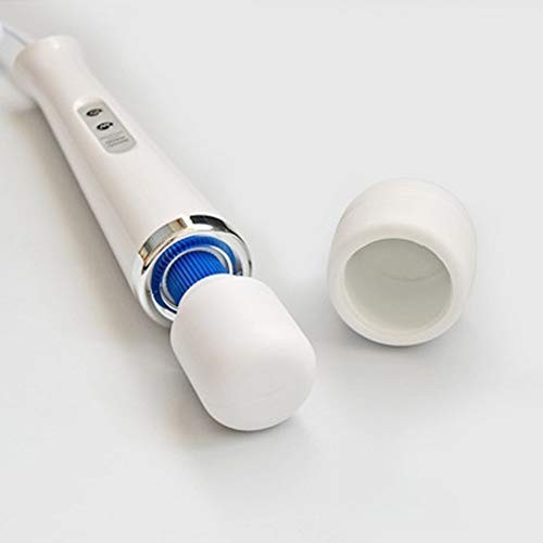 CHARMING 10 Speeds Wired Handheld Back Massager White