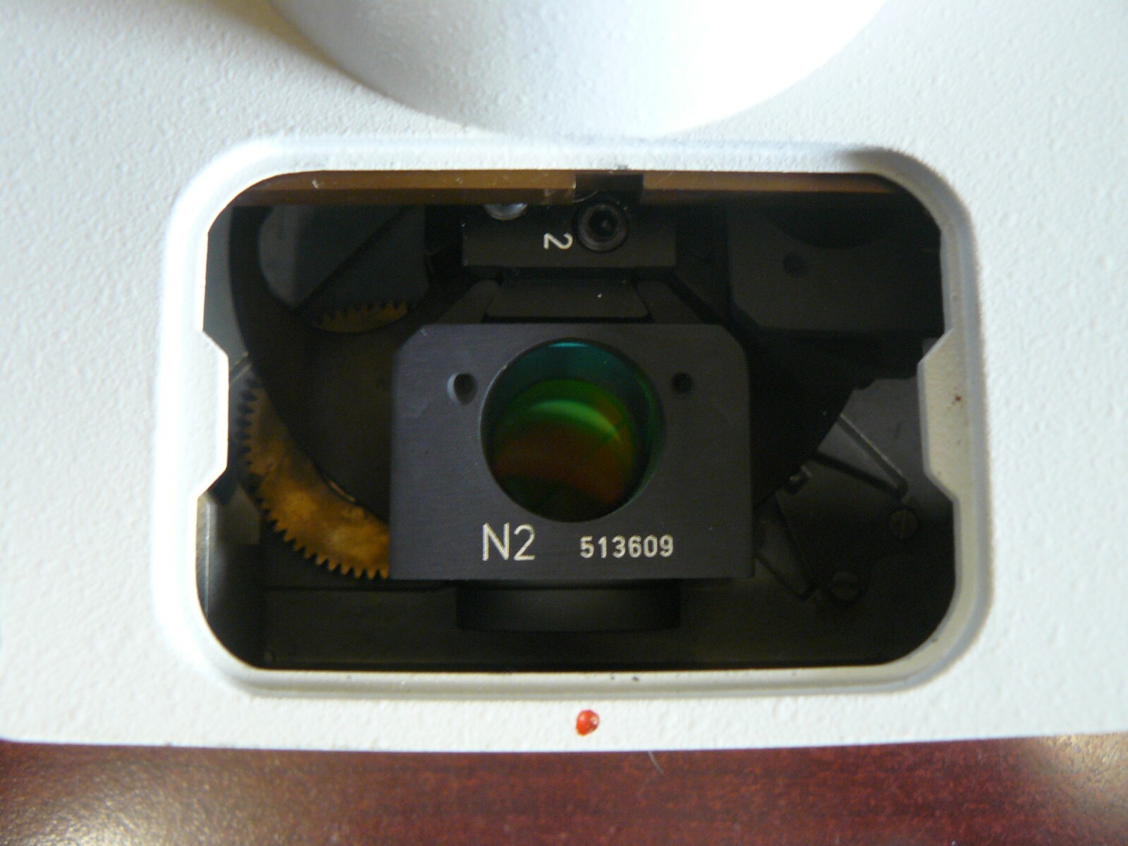 LEITZ WETZLAR ORTHOPLAN MICROSCOPE WITH OBJECTIVES FLUORESZENZ PHACO FLUOTAR