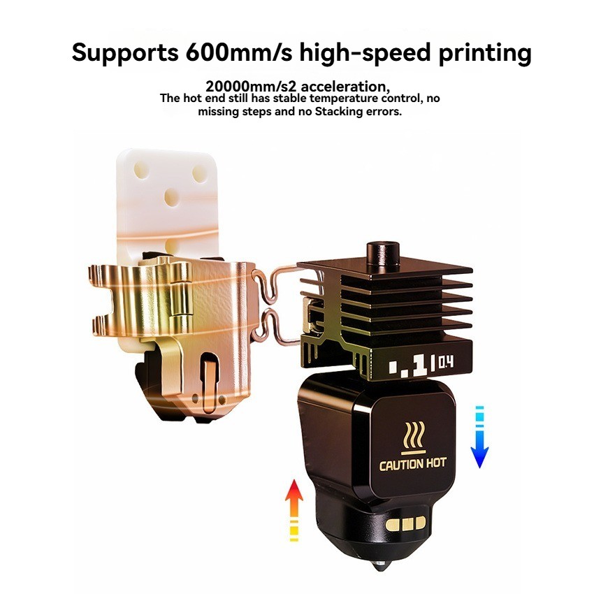 Hotend Heating Assembly Kit For P2S Series 3D Printer Hot End Heating Component