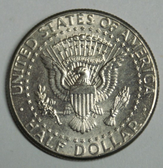 1996 P Kennedy Half Dollar Nice Die Crack Break Error SN678