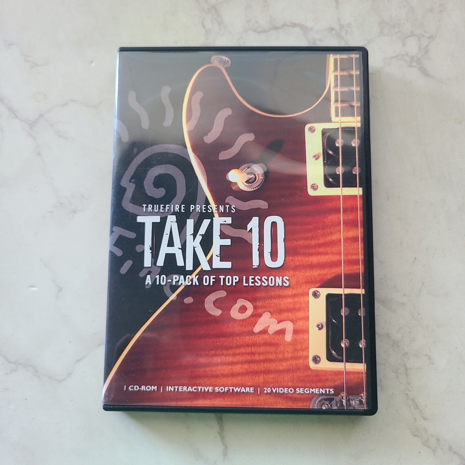Truefire Presents Take 10 Ten Pack Of Top Lessons Interactive CD ROM Software