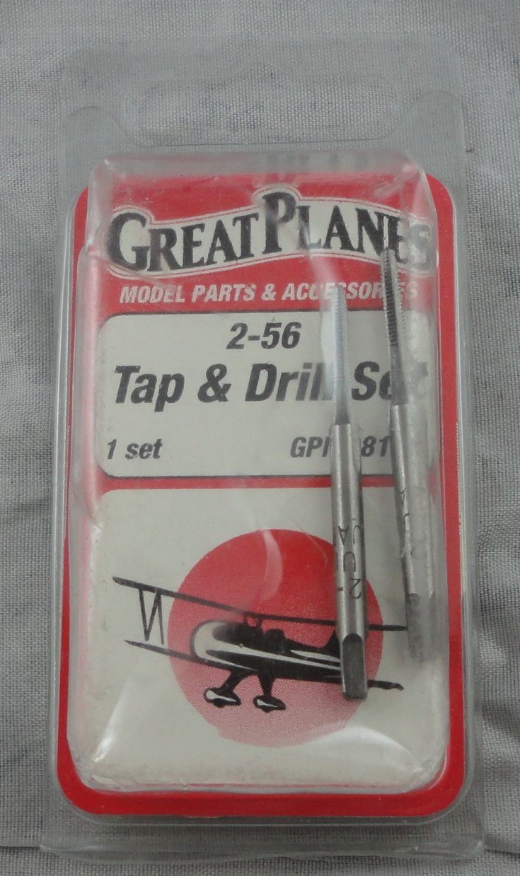 Great Planes 2-56 Tap & Drill Set GPMR8100