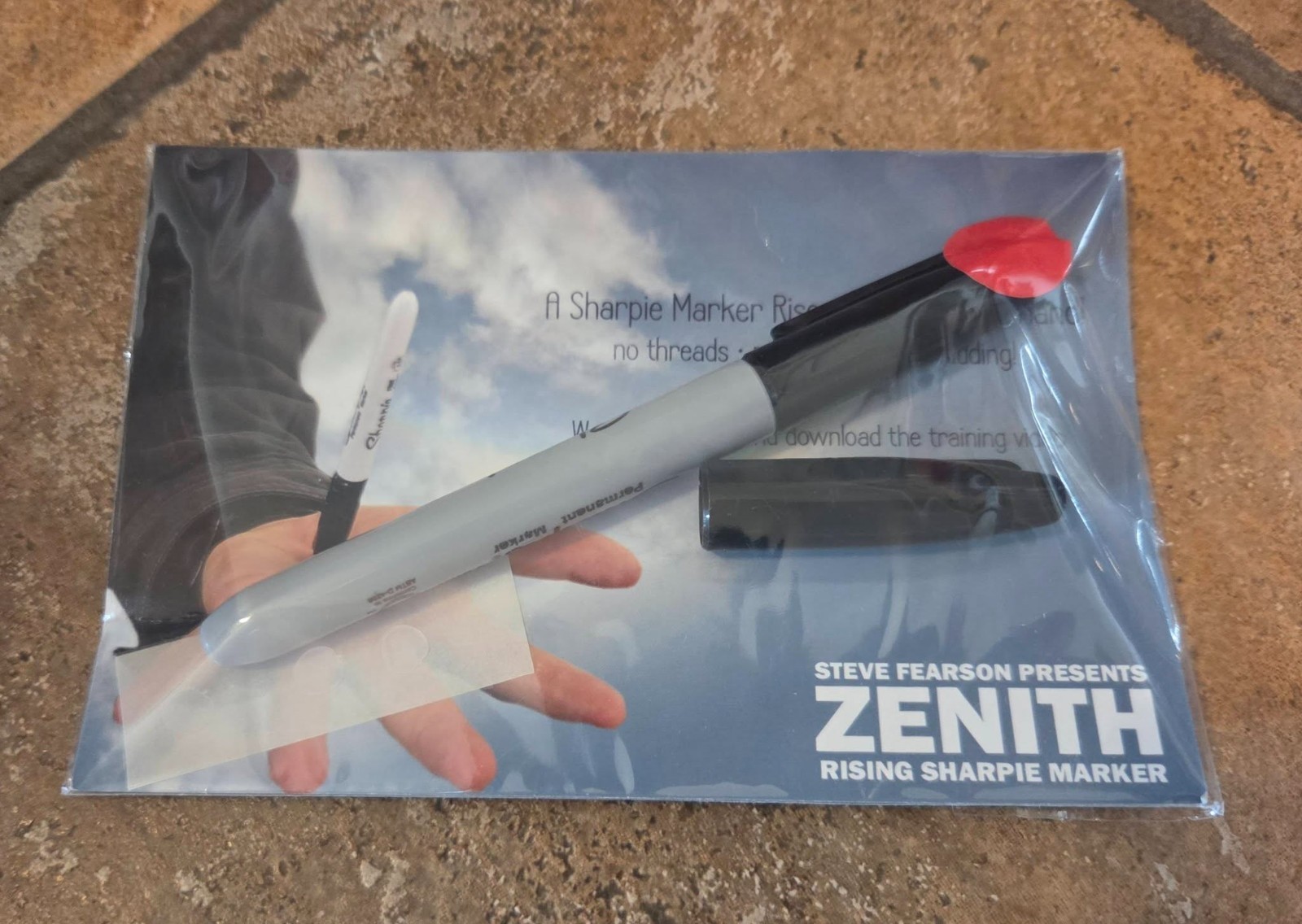 Zenith Rising Sharpie Marker By Steve Fearson Magic Mentalism Tricks Rare