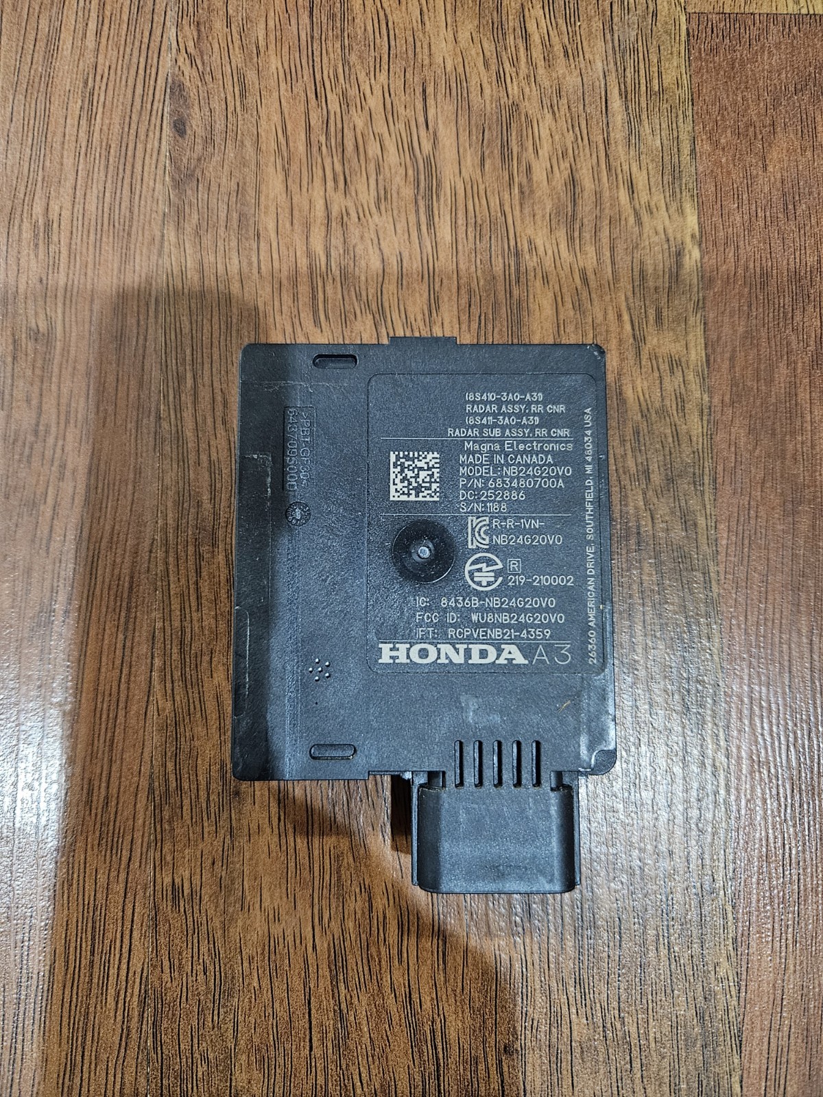 2023-2025 OEM HONDA CR-V BLIND SPOT RADAR SENSOR LEFT RIGHT 8S410-3A0-A31