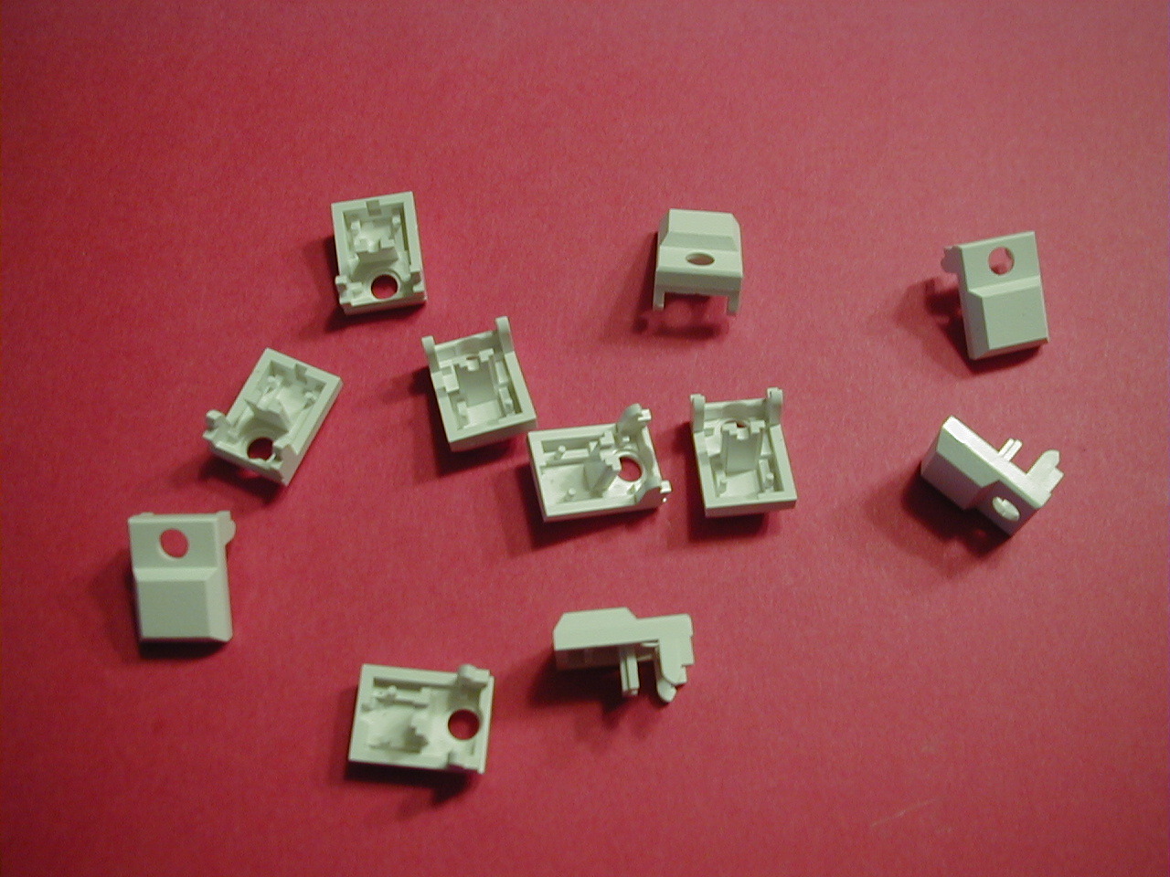 WJ 8617, 8618 Receiver Keytops Blank with LED Hole Special Sale! 25 pcs