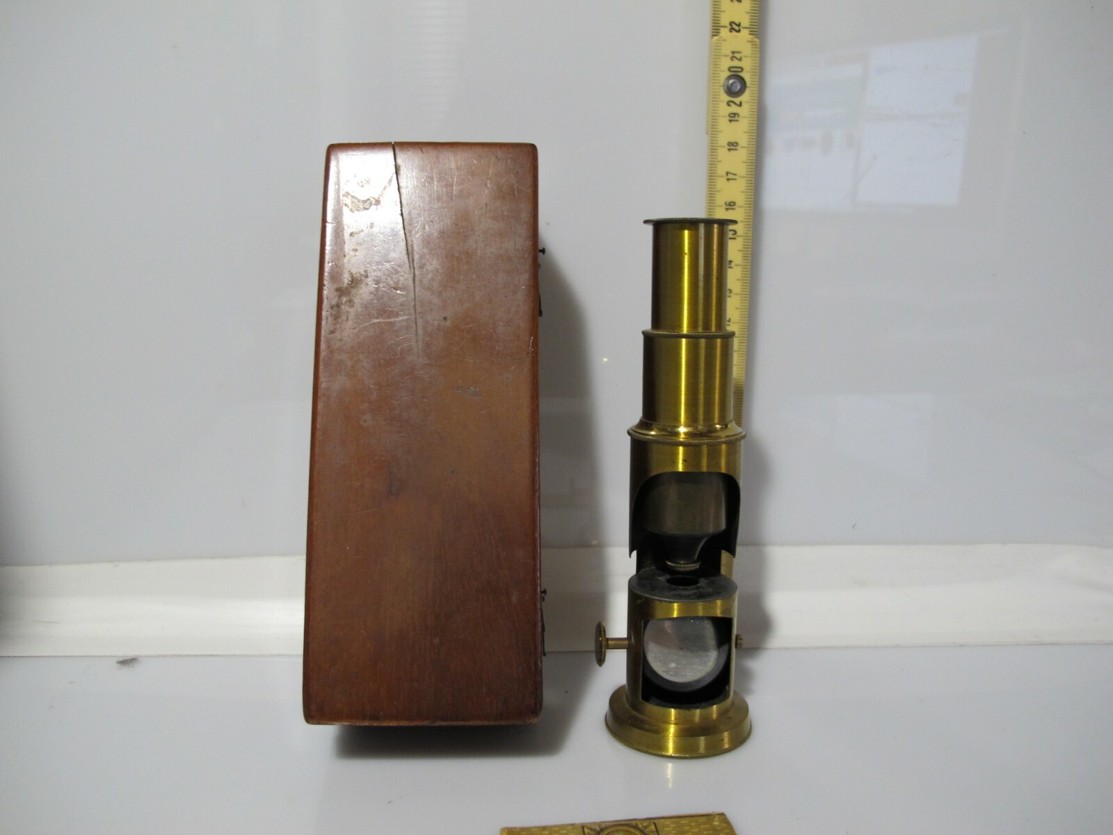 antique mini microscope