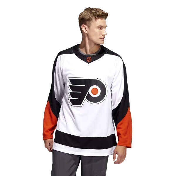 PHILADELPHIA FLYERS 2022 Reverse Retro 2.0 ADIDAS HOCKEY JERSEY SIZE 56 2XL