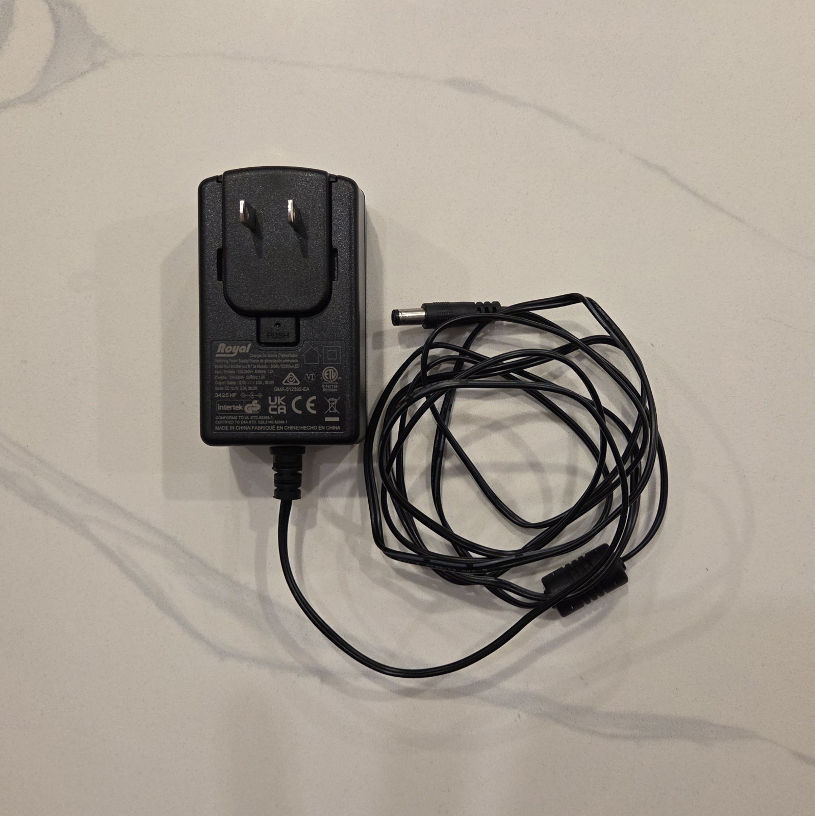 Arcade1Up Power Supply Cable Genuine OEM - Came From Partycade Machine