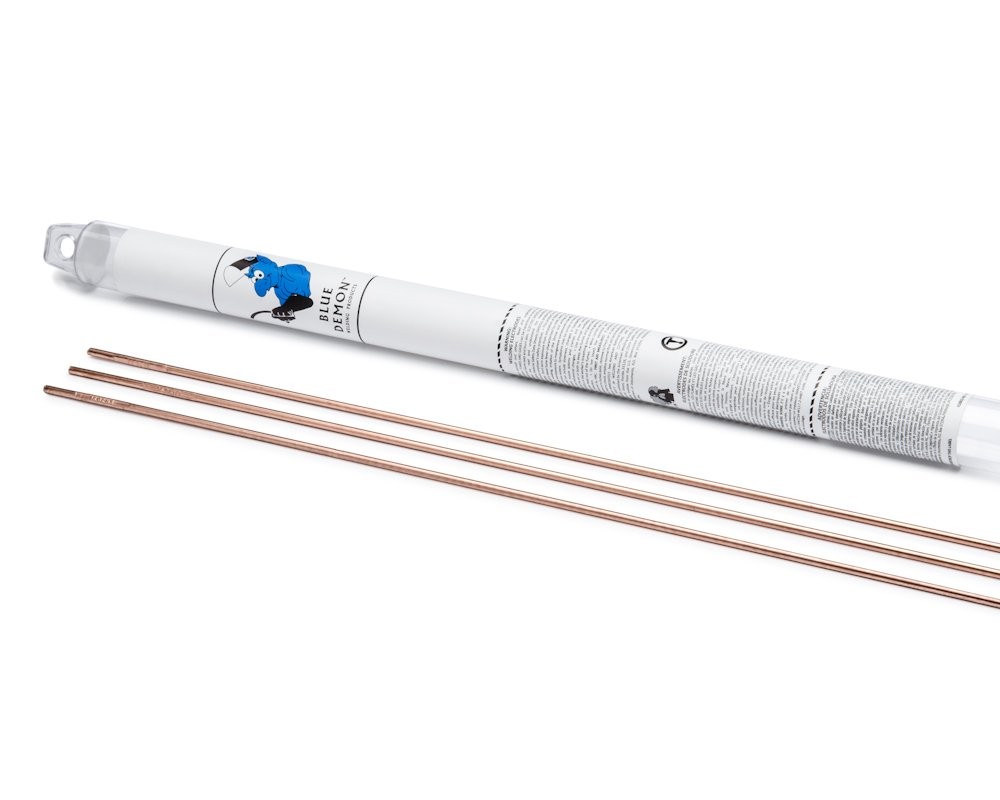 Blue Demon RG45 X 1/16 X 36" X 1LB Tube Oxy-Acetylene Gas Welding Rod 1/16"