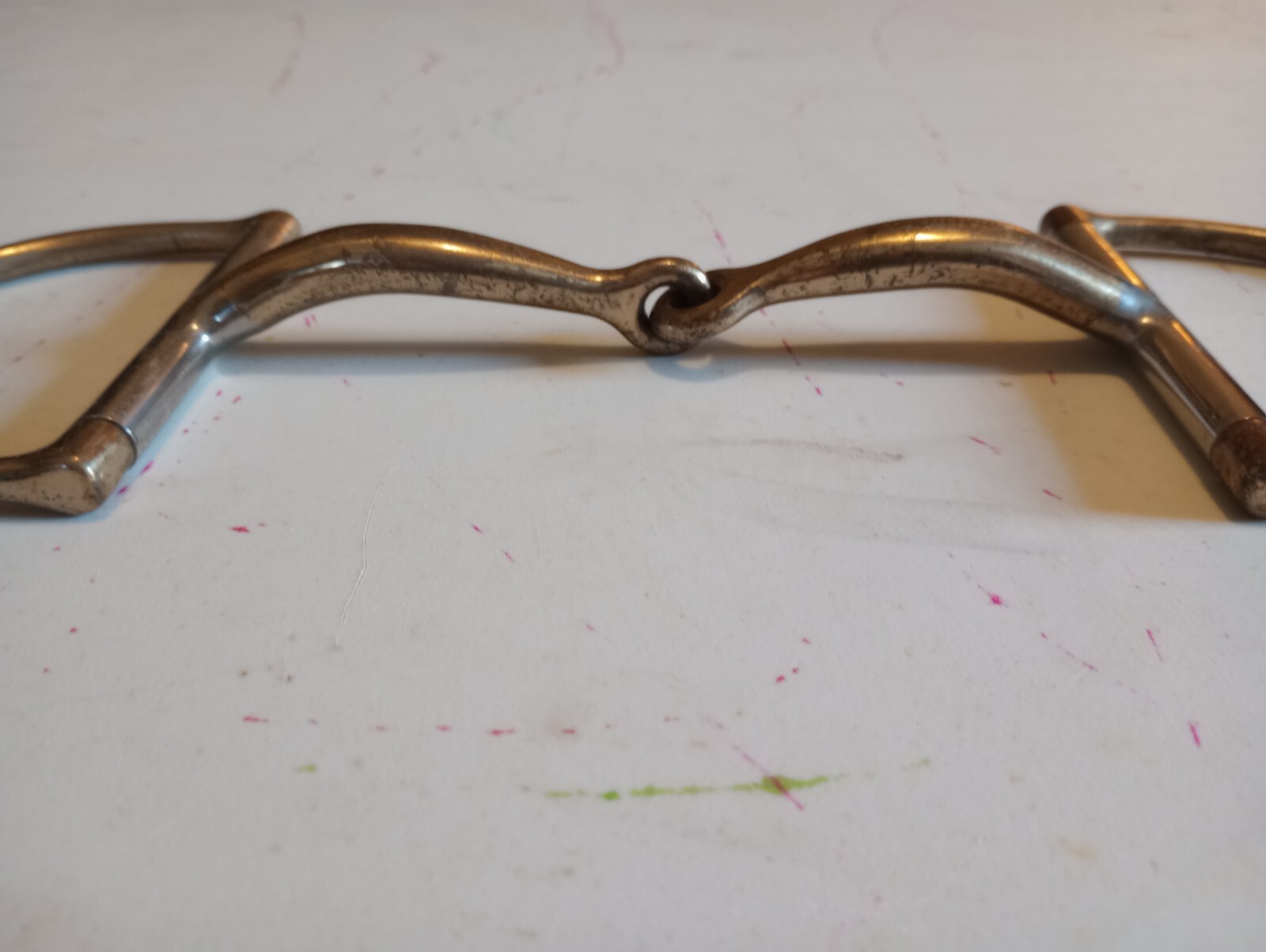 5 3/4" Cyprium Dee Ring Snaffle Curved Nickel Free