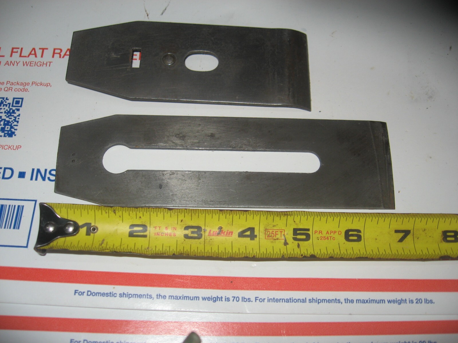 HERCULES WOOD PLANE BLADE AND CHIP BREAKER 2" WIDE