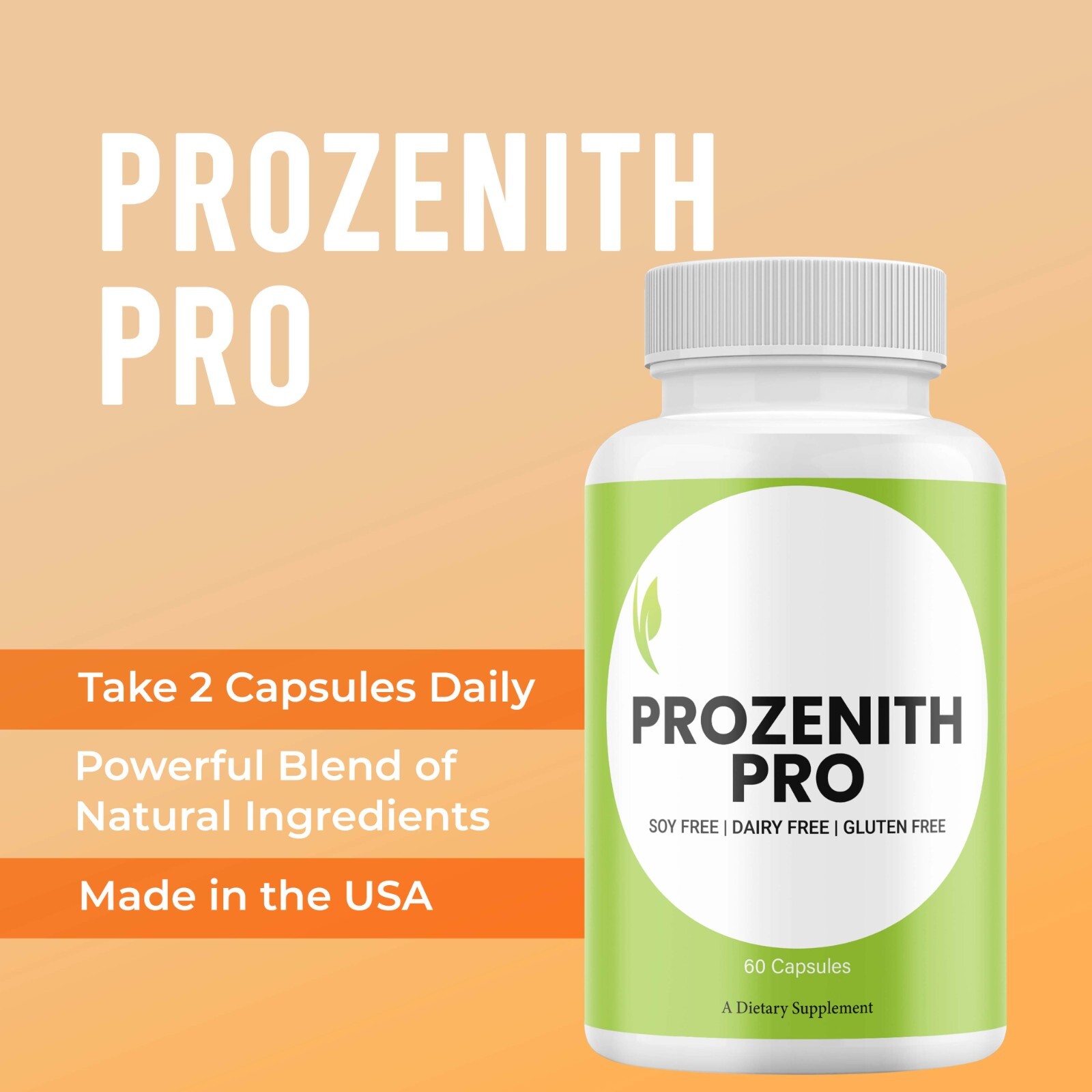 (6 Pack) Prozenith Pro Capsules, ProzenithPro Advanced Support