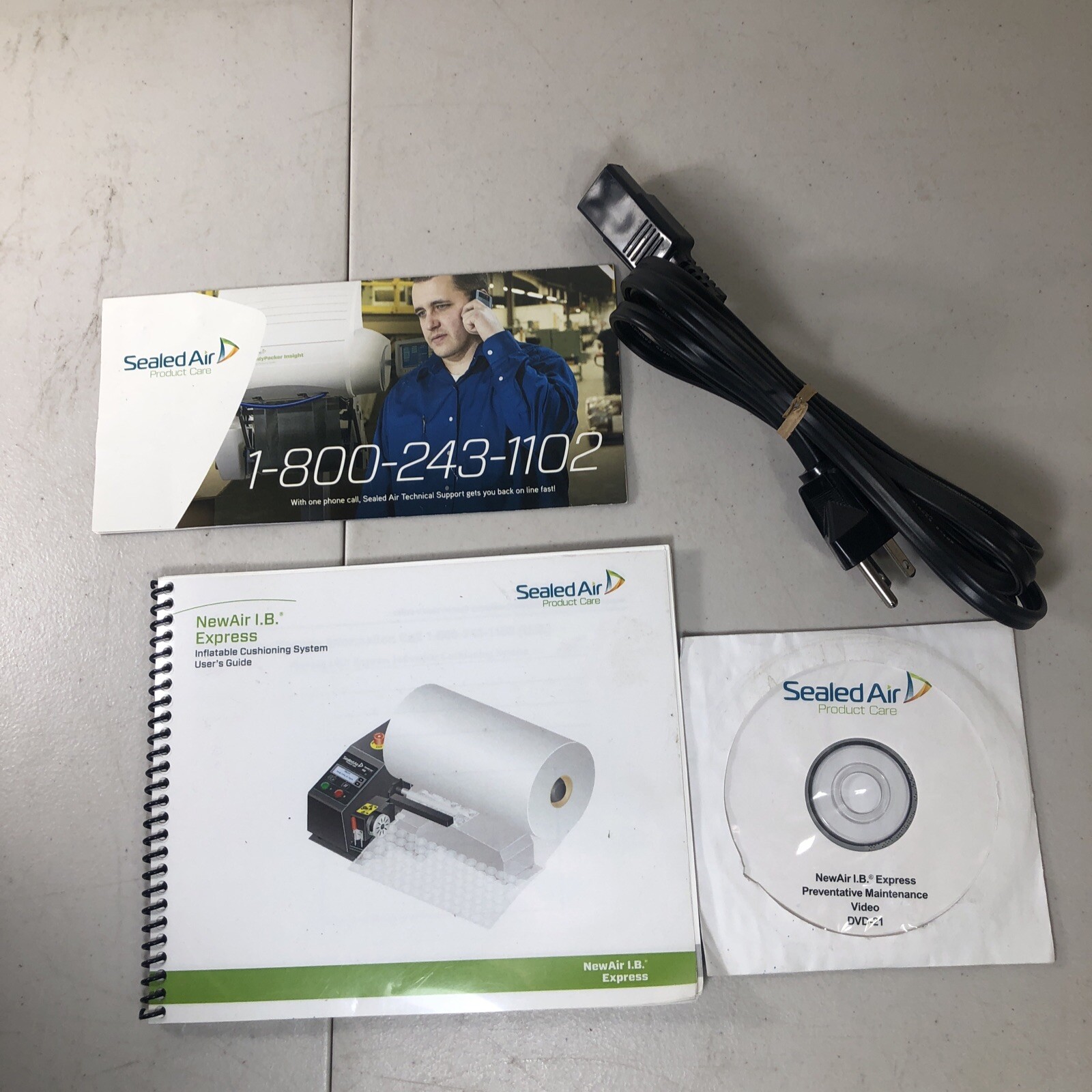 Bubble Wrap Machine Sealed Air NewAir I.B. Express Inflatable Cushioning System