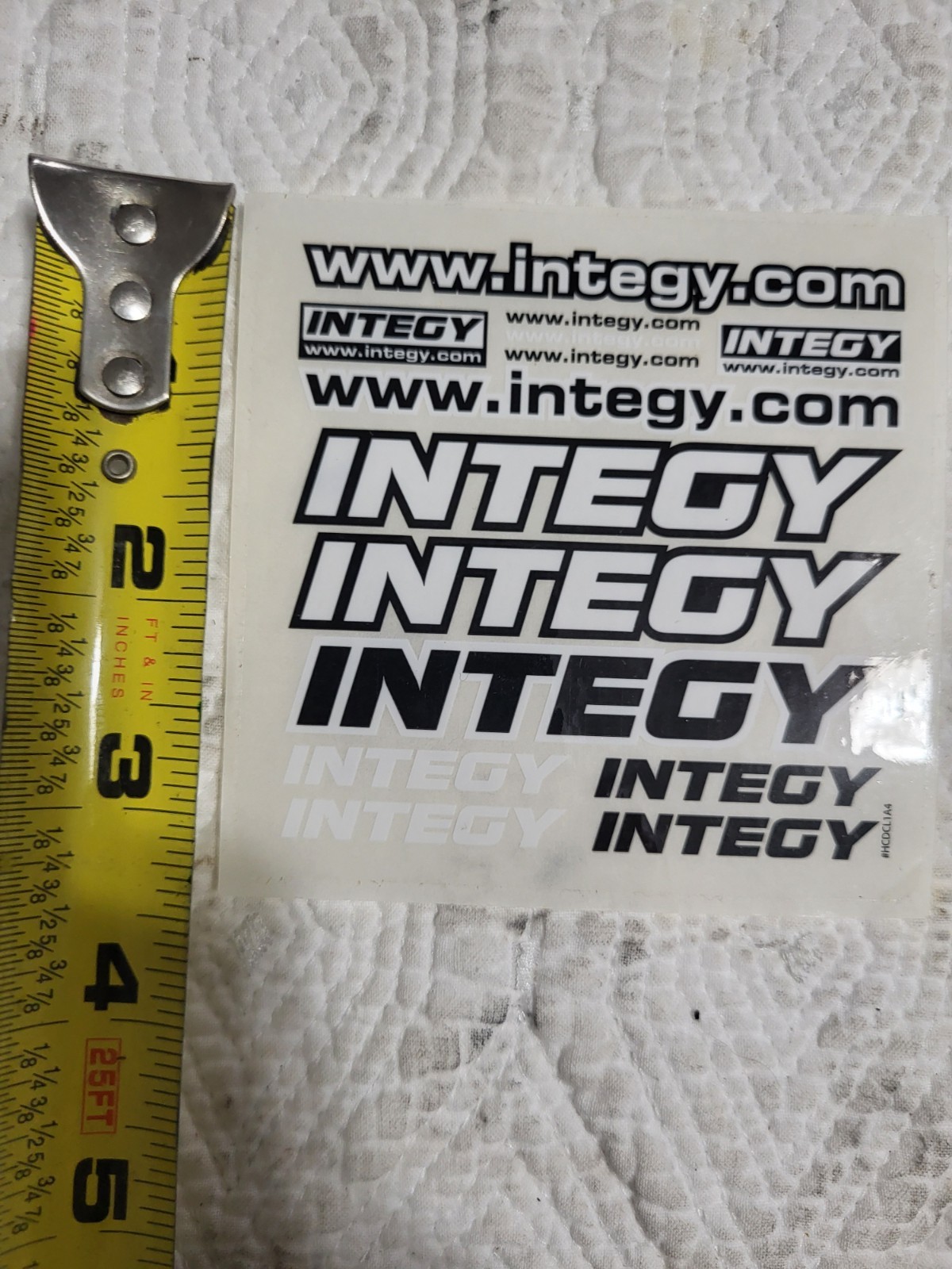 Vintage Integy RC Decal Sheet