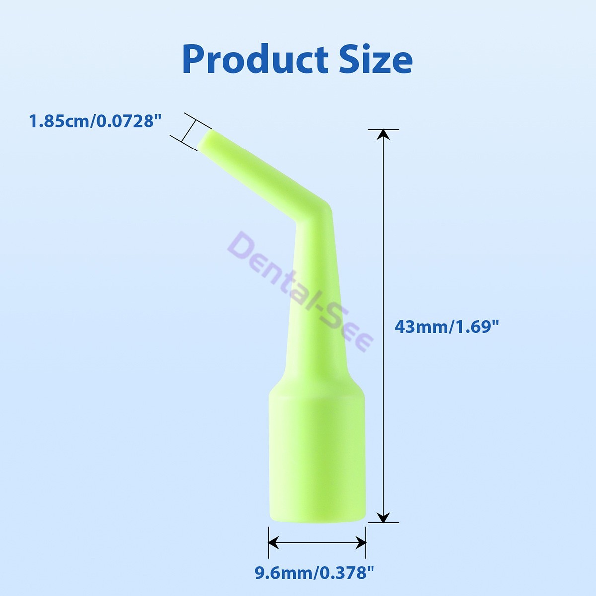 Dental Saliva Ejector Adapter Conversion Tip Autoclavable Conversion Head Straw