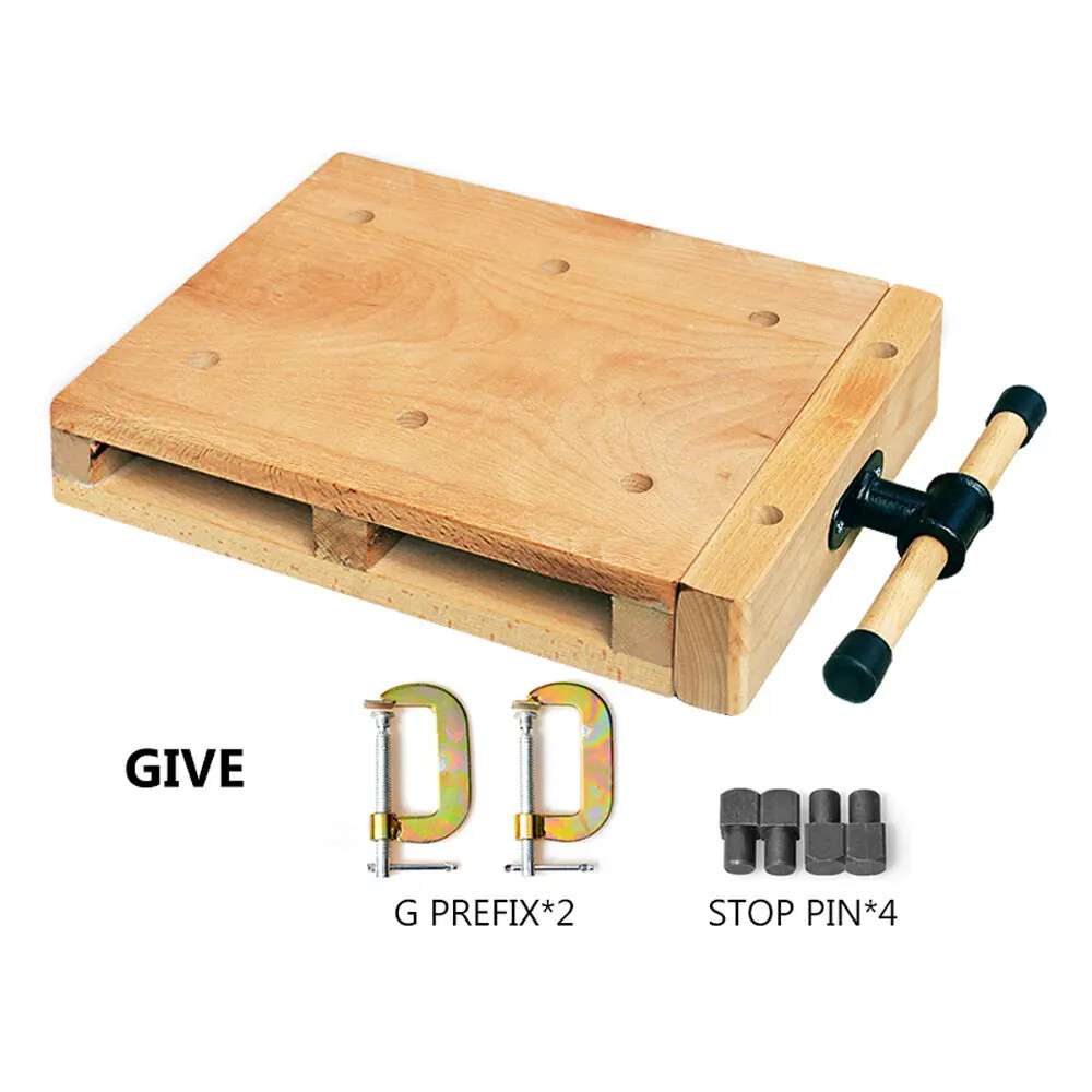 Household Woodworking Table Miniature Multifunctional Beech Woodworking Table