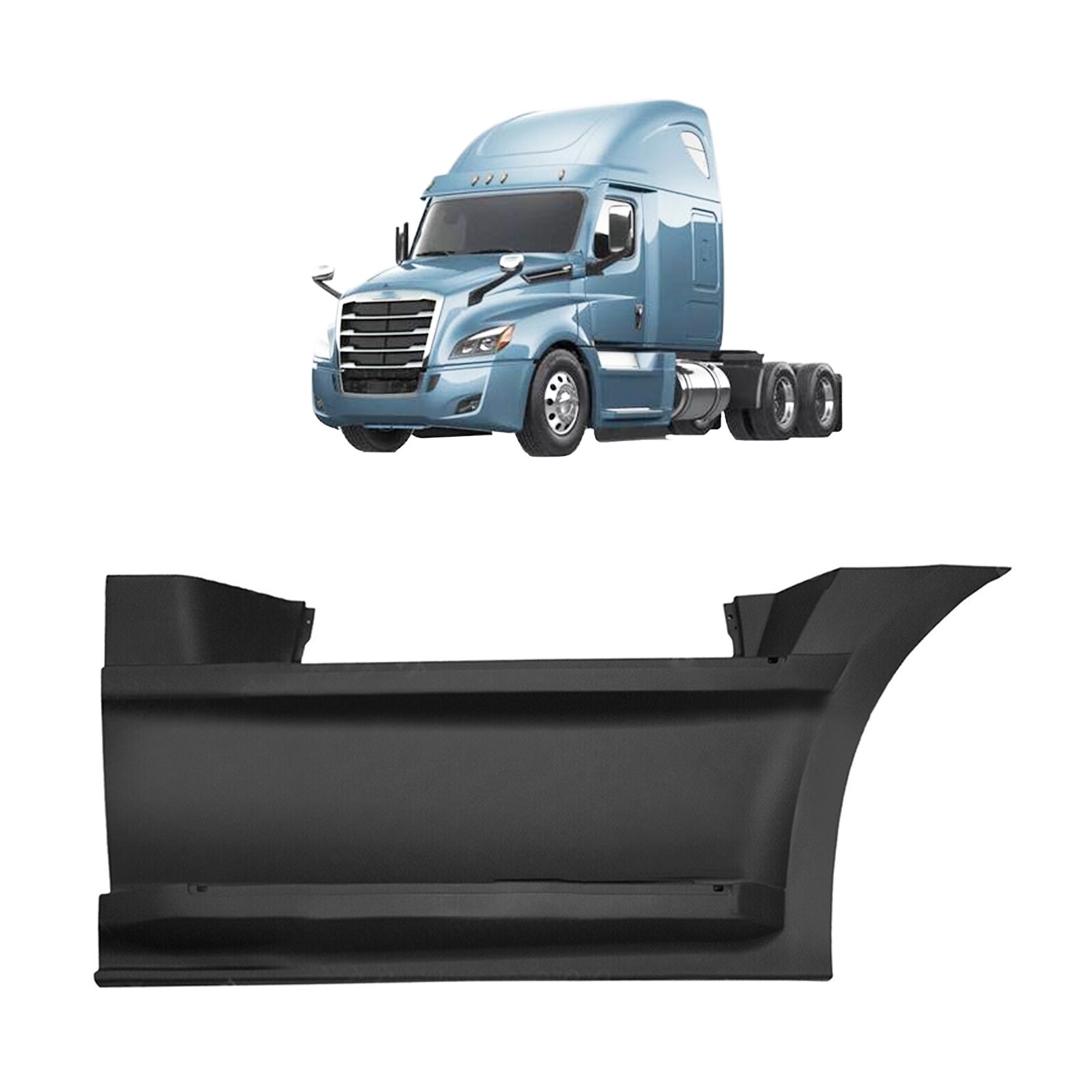For Freightliner Cascadia 2018-2023 Front Step Fairing Panel Passenger (RH) Side