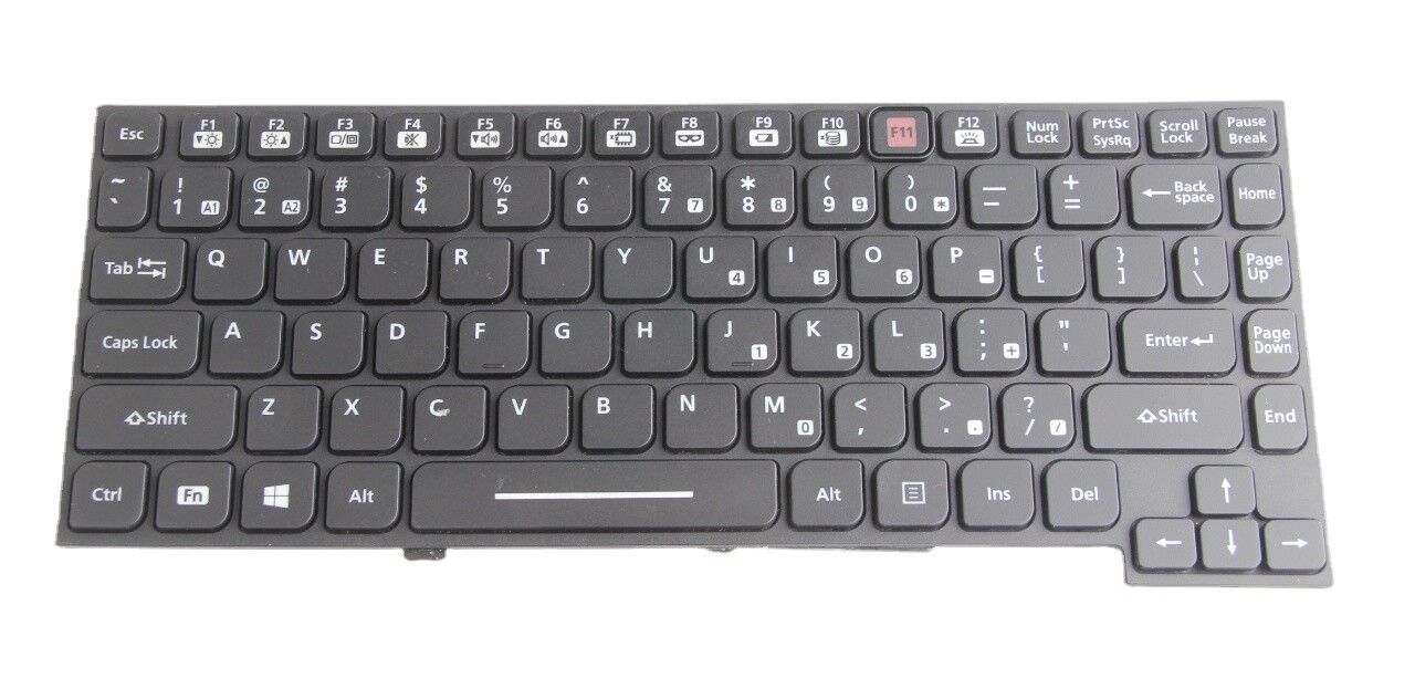 US Stock Panasonic Toughbook CF-54 Backlit Chiclet Emissive US Keyboard