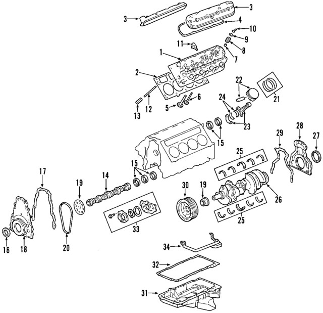 Genuine GM Valve Springs 12713265