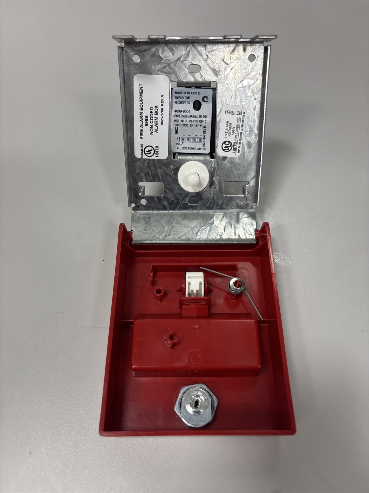 Simplex Addressable Manual Pull Station 4099-9004