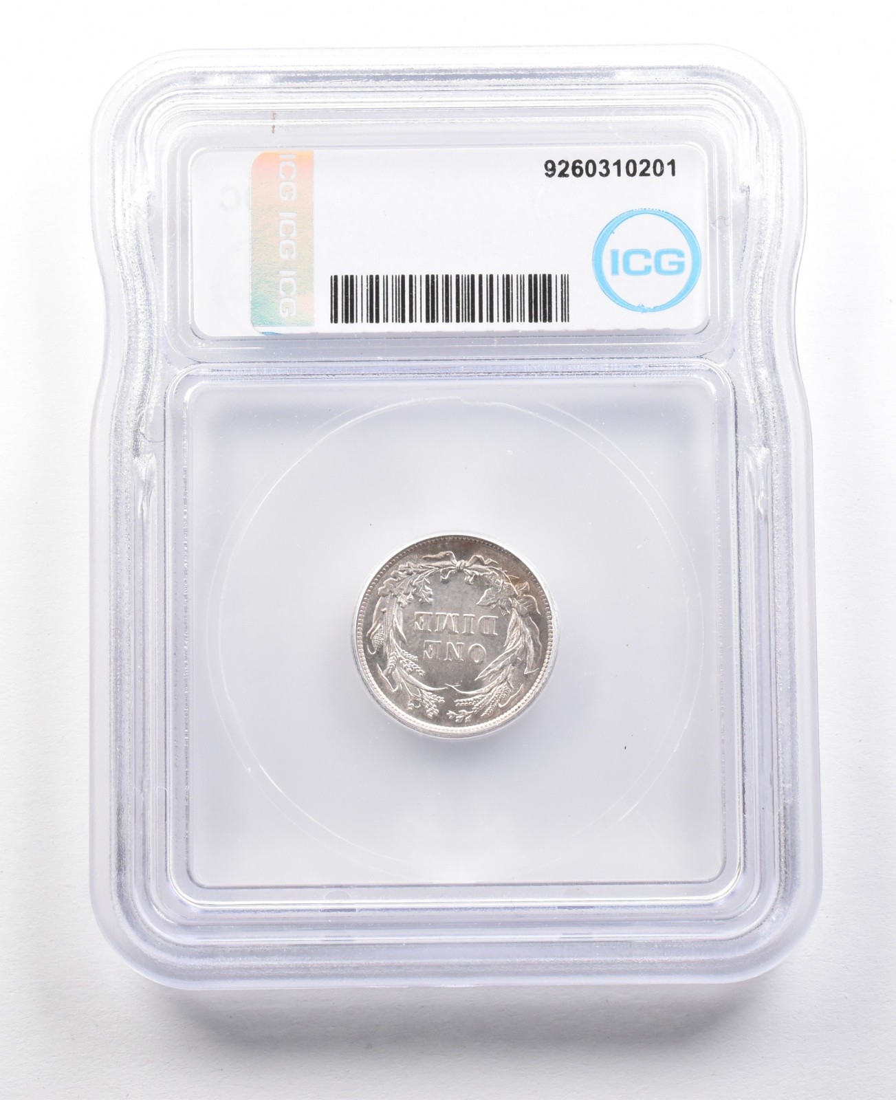1893 Barber Dime MS63 ICG *3540