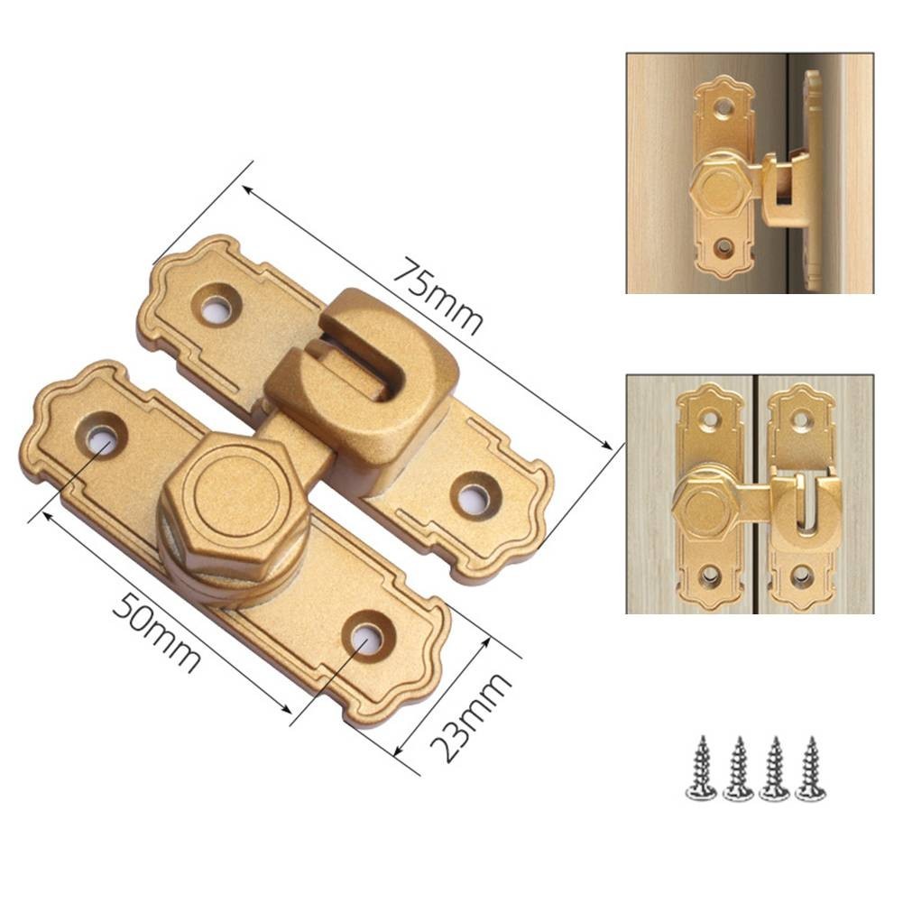 For Sliding Door Lock with Advanced 90 Degree Design for Enhanced Security