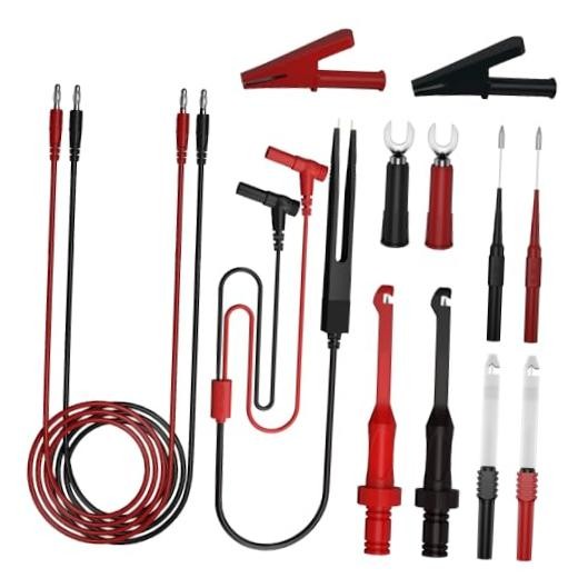 4mm Banana PlugTest Leads Kit Digital Electrical Test Probes Set Fully 13pcs