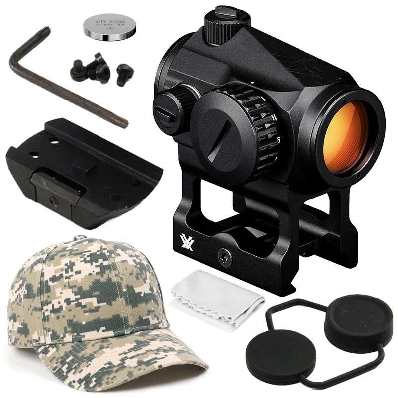 Vortex Optics Crossfire Red Dot Sight CF-RD2 with Free Hat Camo Digital Bundle