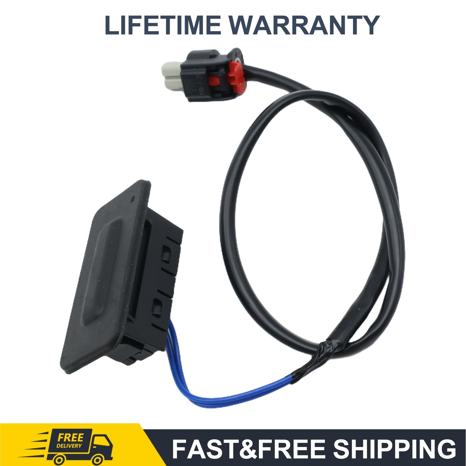 Fits Silverado Sierra 19-25 Trunk Lid Tailgate Release Switch Button 85877552
