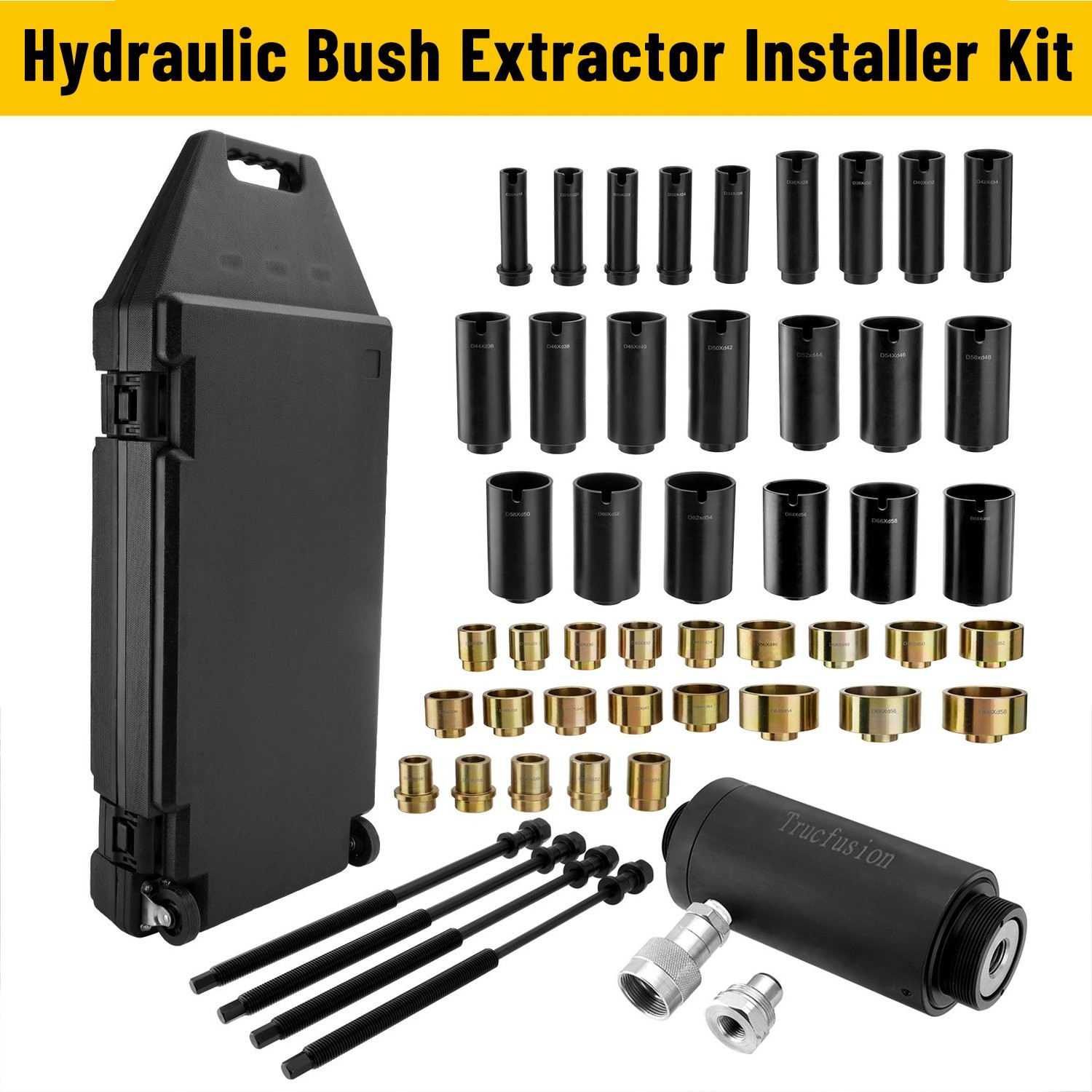 Universal Hydraulic Sleeve Kit Bushes Bushing Bearings Removal Installation Tool