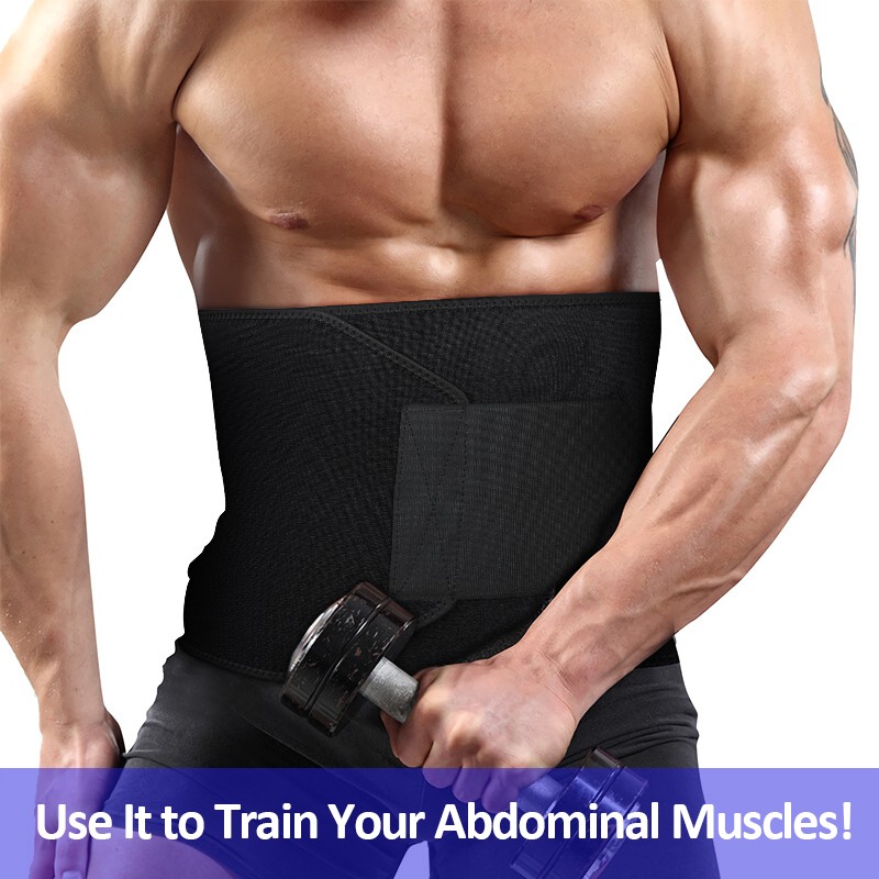 Sport Waist Trainer Weight Loss Women Men Sweat Thermo Wrap Body Shaper Belt Gym